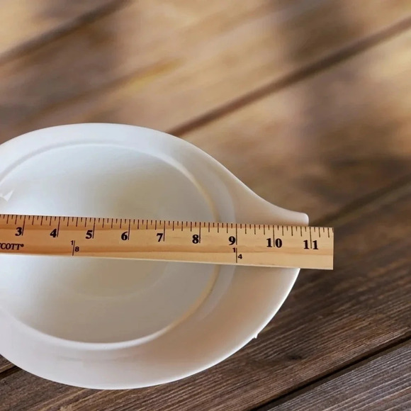 Godinger natura serving bowl/warmer with metal rack - Picture 8 of 9